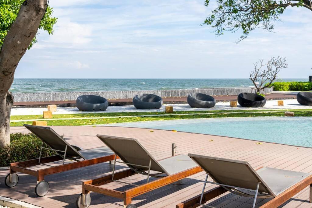 Leilighet 4guests Beachfront Sk By น้องมังคุด *